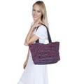 Two-Toned Macrame Handbag